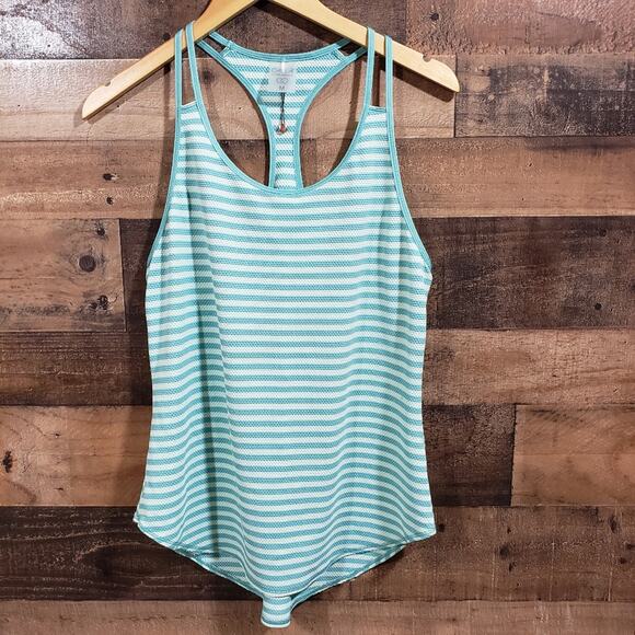 Calia by Carrie Underwood move striped racerback tank top woman's size medium - Picture 3 of 13